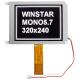 5.7'' 320*240 TFT LCD Module 12h Positive Transmissive ST7511U IC 3.3V