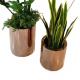 New type flower planter mini metal stand pots indoor decoration