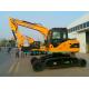 Crawler Mounted Excavator Heavy Earth Moving Machinery With GERMANY REXROTH Pump