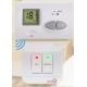 Wireless Room Thermostat / Digital Heat Only Thermostat For Combi Boiler