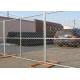 1.5mm Temporary Security Fencing Self Standing Chain Link