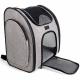 Ventilate Designed Collapsible Cat Carrier Bag , Airline Approved Pet Carrier Backpack