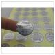 Electronics Product Adhesive Matt Silver PET Label Sticker With Glossy Film Lamination