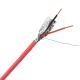 2cores 1/0.5tc mm Drain Wire Fire Alarm Cable for Russian Standards by ExactCables