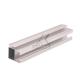 Casement Doors Window Aluminum Profiles For Fixed Glass Panelling Mill Finished