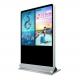 Lcd Double Touch Screen Outdoor Digital Signage Displays For Advertising
