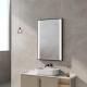 Smart Touch Soundless Vanity With Mirror And Lights For Home And Hotel