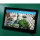 Android 6.0 Inwall Mount Tablet With NFC Reader LED Light Bar For Industrial Control