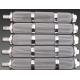 Silver 10 Inch 85% Plicate Wire Mesh Water Filter , Perforated Metal Cylinder