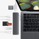 MacBook Pro Dock,Thunderbolt 3 Adapter USB C  Hub for Apple MacBook Pro 2016 2017 13 15 Multi-port Type-C Adapter