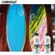 Carbon Fibers Clear Epoxy Resin Coatings On Wood Surfboard Laminations