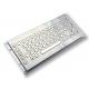 Waterproof IP65 Stainless Steel Keyboard SUS304  Compact design Keyboard MINI sized Rear Panel Mounted -40℃