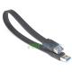 Super Slim Flat Micro USB3.0AM to Micro-B USB3.0 Data Cable Cord 0.3m 1FT Hi-Speed 5Gbps