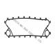 GC009 GC9 Heat Exchanger Gaskets Nbrp Gasket Stainless Steel