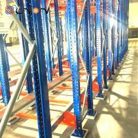 Radio shuttle pallet racking system warehouse storage racking mobile shuttle cart