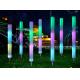 LED luminous column 1.5m / 1.8m / 2m height colorful interactive touch light