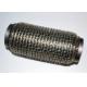 Wire Braided  Outer Auto Exhaust Flexible Pipe For Middle High Oriented Cars