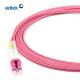 LC To ST Multimode Duplex Fiber Optic Patch Cable OM4 Optical Fiber Patch Cord