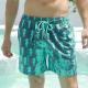 Picture Shows Men's Color Changing Quick Dry Beach Shorts for Surfing and Swimming