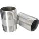 201 304 Stainless Steel Double Head External Thread Pipe Nipple for Customized Support