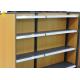 Convenience Store Wood And Metal Shelves 30kg/ Layer Load Capacity