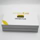 White Base And Lip Cosmetic Packaging Boxes Matt Lamination One Piece Structure