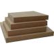 Raw / Plain High Density Fiberboard Sheets Waterproof Wood Fiber Material Panel