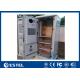 DC Air Conditioner Outdoor Equipment Cabinet One Front Door With Three Layer Battery