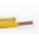 300V 105℃ UL wire UL1569 Electrical Cable with UL certificated 6AWG in Yellow Color