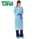 CE Waterproof 30G Disposable CPE Gowns With Thumb Loop