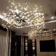Non Standard Customized Glazed Maple Leaf Chandelier Hotel Banquet Art Decoration Engineering Light