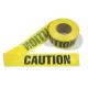 Custom Printed Caution Barricade Safety PE Roll Non Adhesive Warning Tape