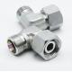 Advantageous Cut Through OEM 90 Degree Elbow Hydraulic Tube Fitting with Swivel Nut 2c9