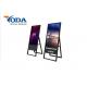Electronic Sign LCD Digital Display Floor Standing portable Ultra Thin