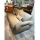 Leather Green Combination Sofa High Density for Living Room