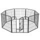 Customizable Stainless Steel Dog Box Puppy Whelping Pen PPK88G Model High Safety