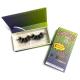Rectangle Paper Lash Packaging Box With A Transparent Window