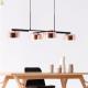 Home/Hotel Metals Art Rose Gold Black E27 Application Nordic Pendant Light