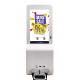 Android Media Player Digital Signage Displays 21.5 With Hand Sanitizer Pump Dispenser