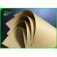 120GSM Brown Kraft Paper High Tenacity In Roll For Takeaway Bags