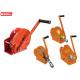 0.5 Ton Hand Lifting Winch / Manual Trailer Winch With Cable Wire And Hook
