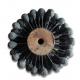 Soft Grinding Stone Ball Head Brush Wood Core  For Cylinder Polishing And Deburring