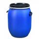 100L Plastic Chemical Drum Open Top Ermentation Barrel With Iron Hoop
