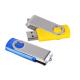 Metal Laser Swivel USB Flash Drives For Promotion Custom Made Logo Plastic