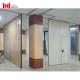 Acoustic Foldable Modular Partition Wall Wood Aluminum Frame