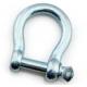 European Type Galvanized Carbon steel Forged Bow shackle