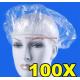 Disposable Hat Hotel One-Off Elastic Shower Bathing Cap Clear Hair Salon Waterproof Show Hats Bathroom Accessories