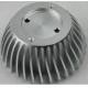 Anodized CNC Aluminium Parts , Stamped Extruded LED Bulb Heat Sink