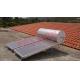 No Pollution Thermal Collectors Solar Panel Hot Water Heater Stainless Steel Blue Film