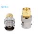 Bnc Male To Sma Male 50ohm Rf Adapter Straight Connector For Antenna